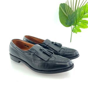 Allen Edmonds Arlington Kiltie Loafer Men's Size 11.5 A Black Leather Tassel Moc